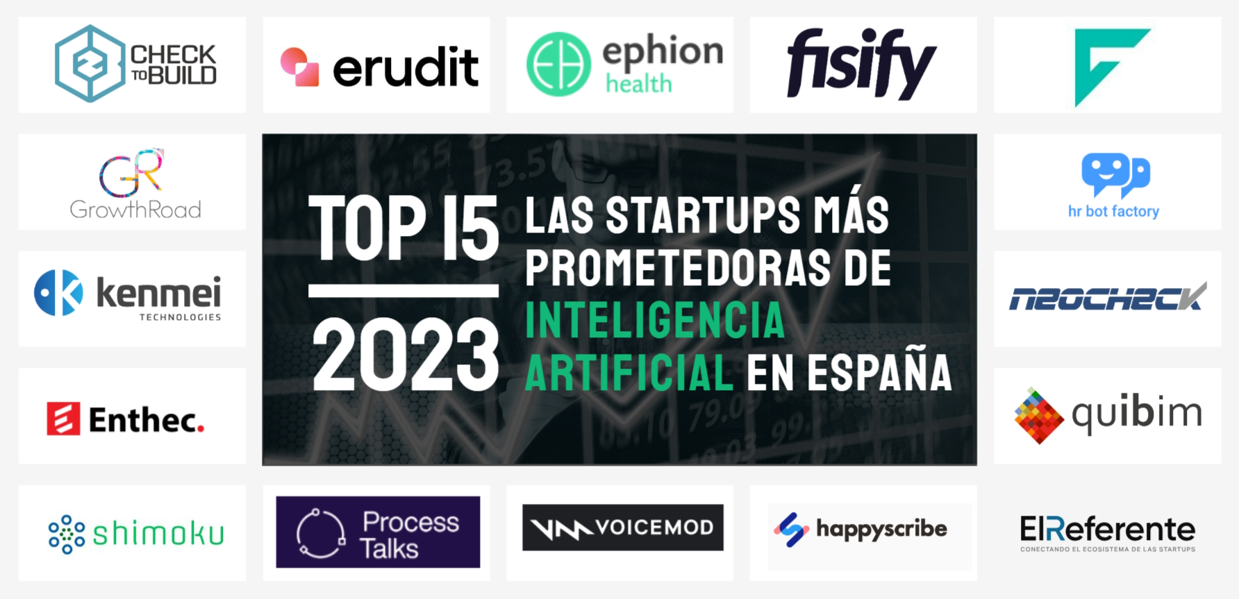 Top 15 startups IA 2023 El Referente Top 15 startups IA 2023 El Referente